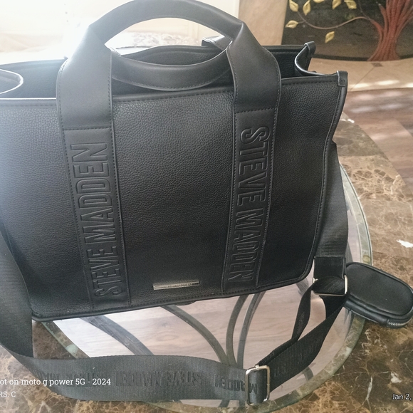 Steve Madden Black Men's Bag - Picture 7 of 8
